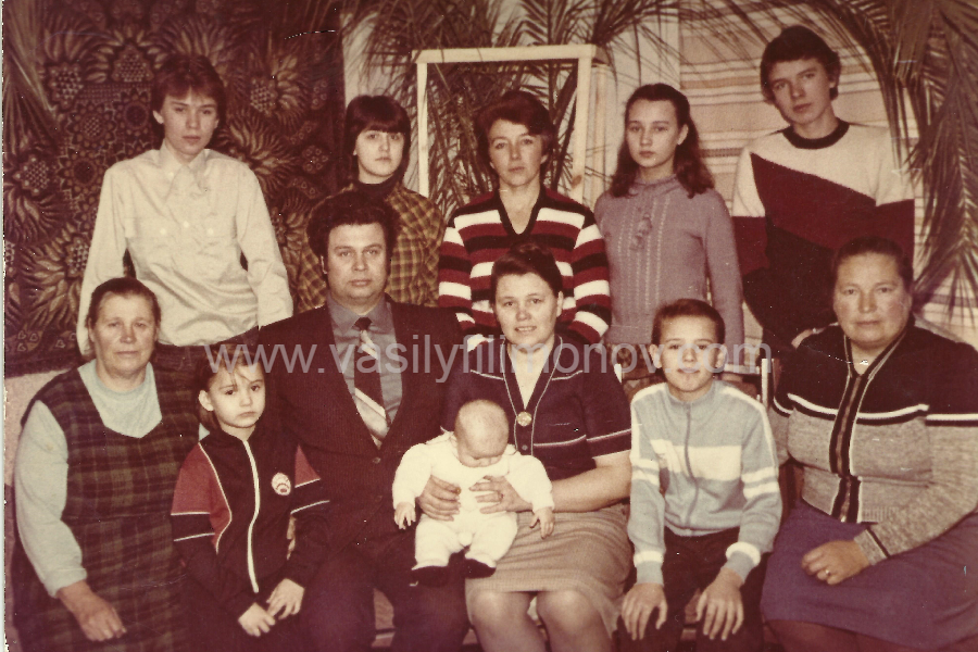 The pastor Vasily Filimonov - family 7