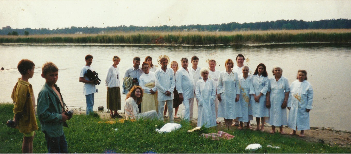 the pastor Vasily Filimonov mission - water Baptism 7