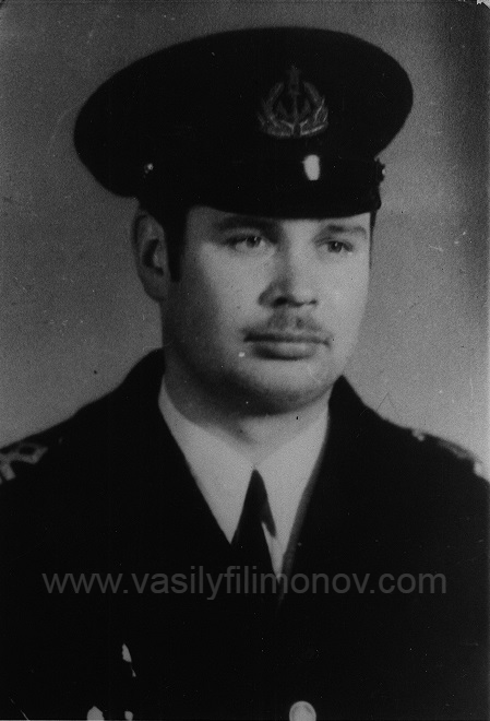 Vasily Filimonov chief mechanic in the port