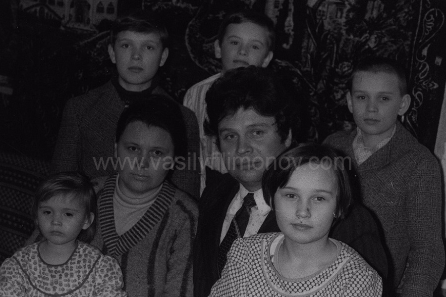 The pastor Vasily Filimonov - family 2